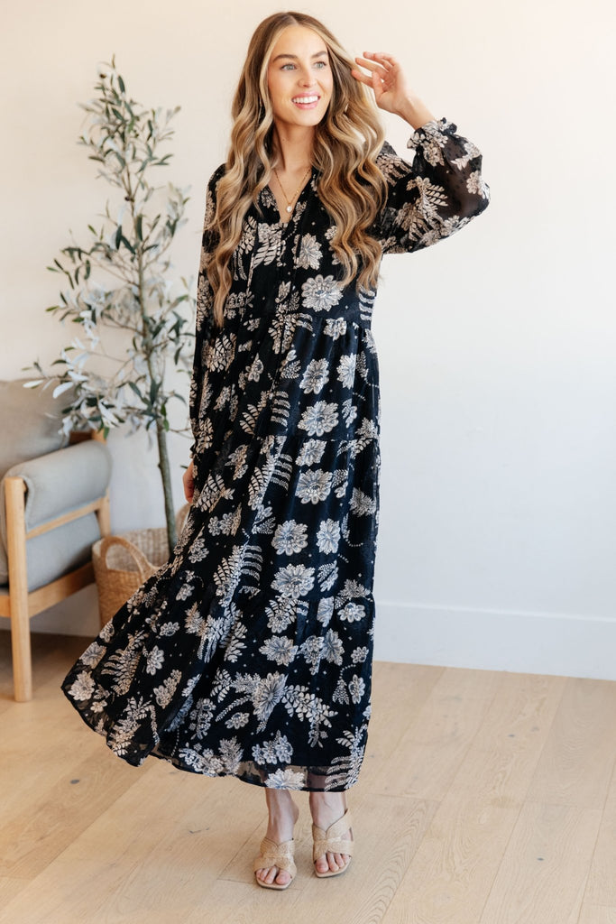 Come Take My Hand Floral Dress - Molliee Boutique