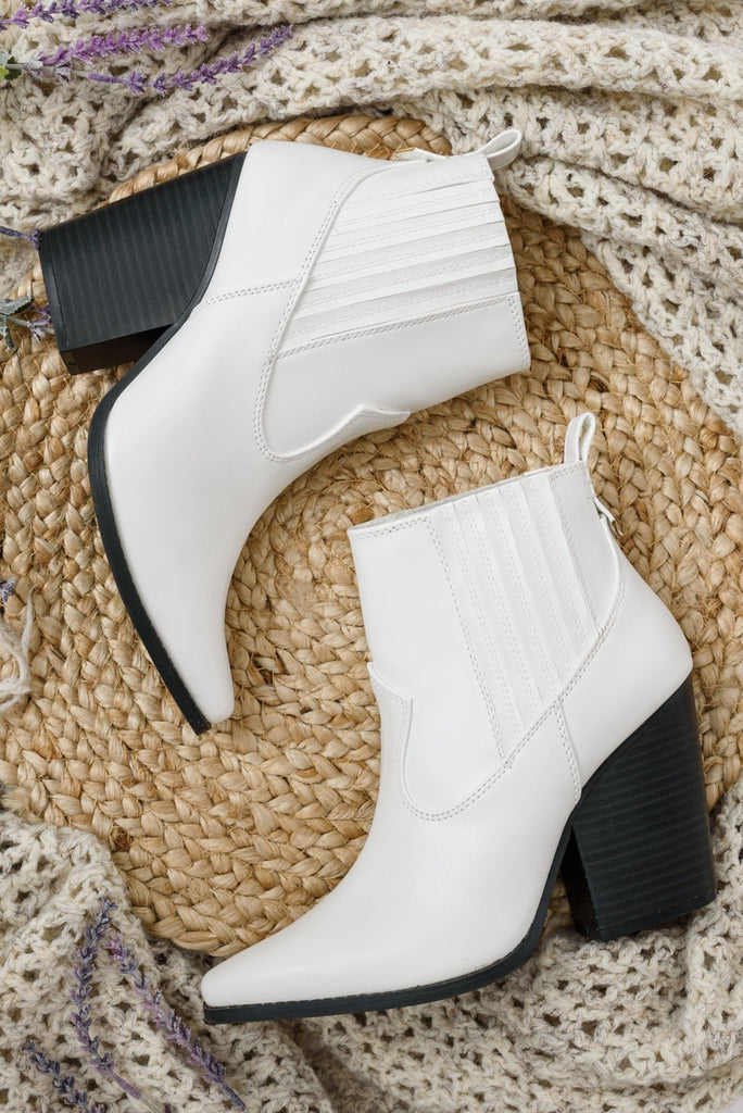 Easy As That Ankle Boots - Molliee Boutique