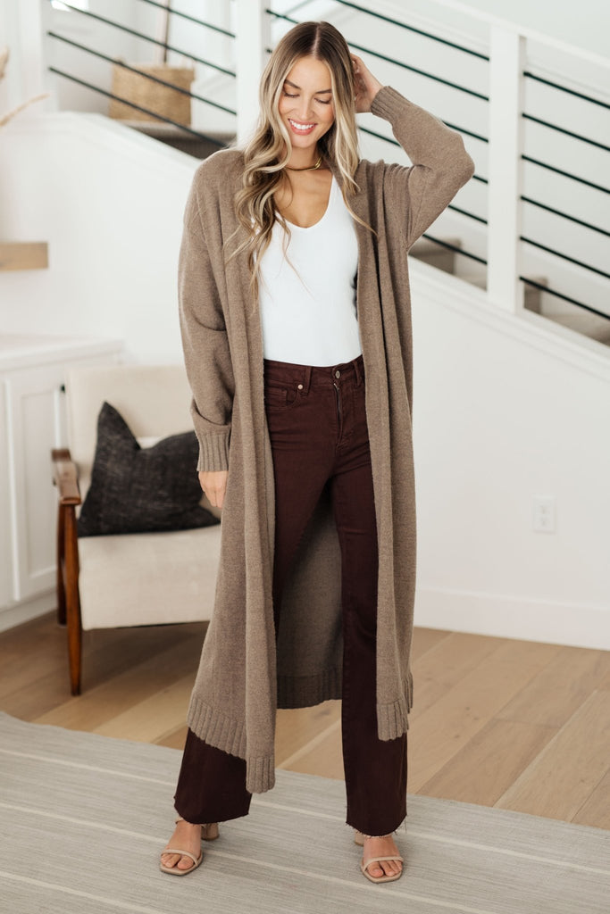 Perfectly Resolved Duster Cardigan - Molliee Boutique