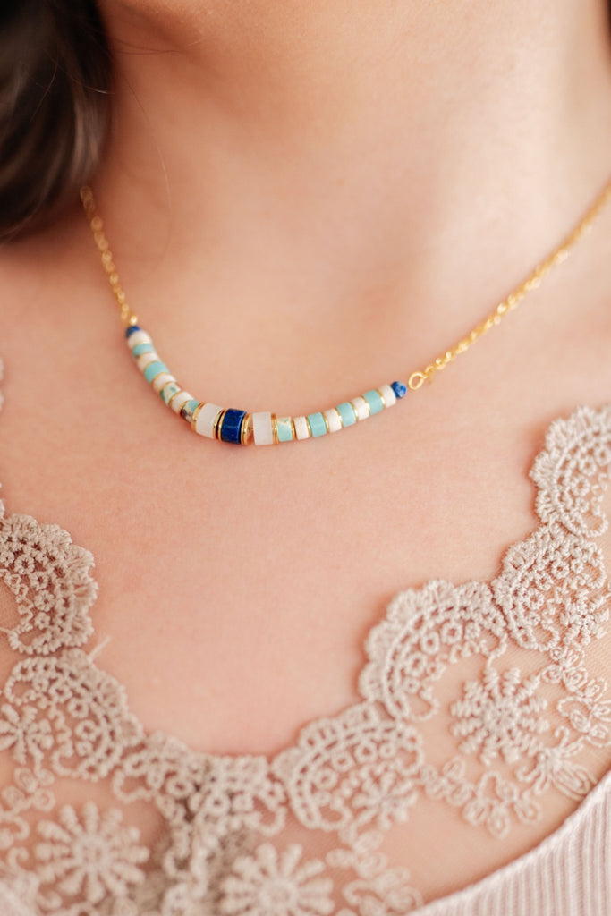 Sweet Stacks Beaded Necklace - Molliee Boutique