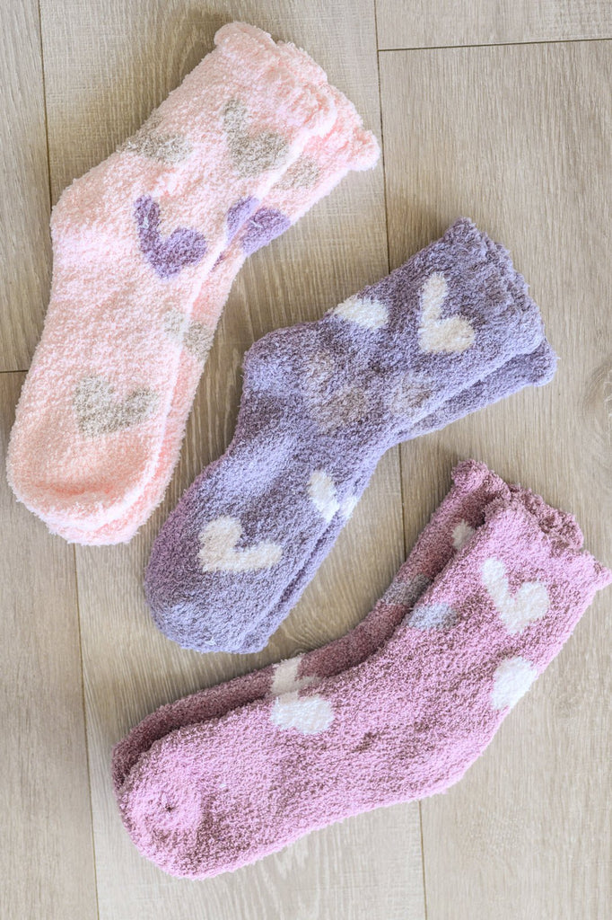 This Love Softest Cloud Socks set of 3 - Molliee Boutique